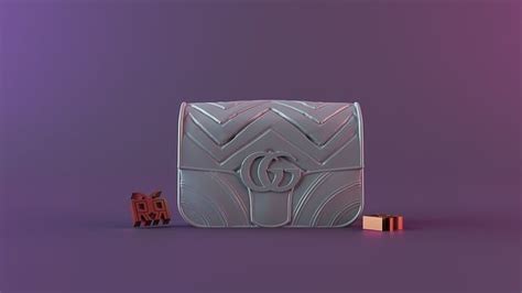 Gucci Bag Candle Mould 